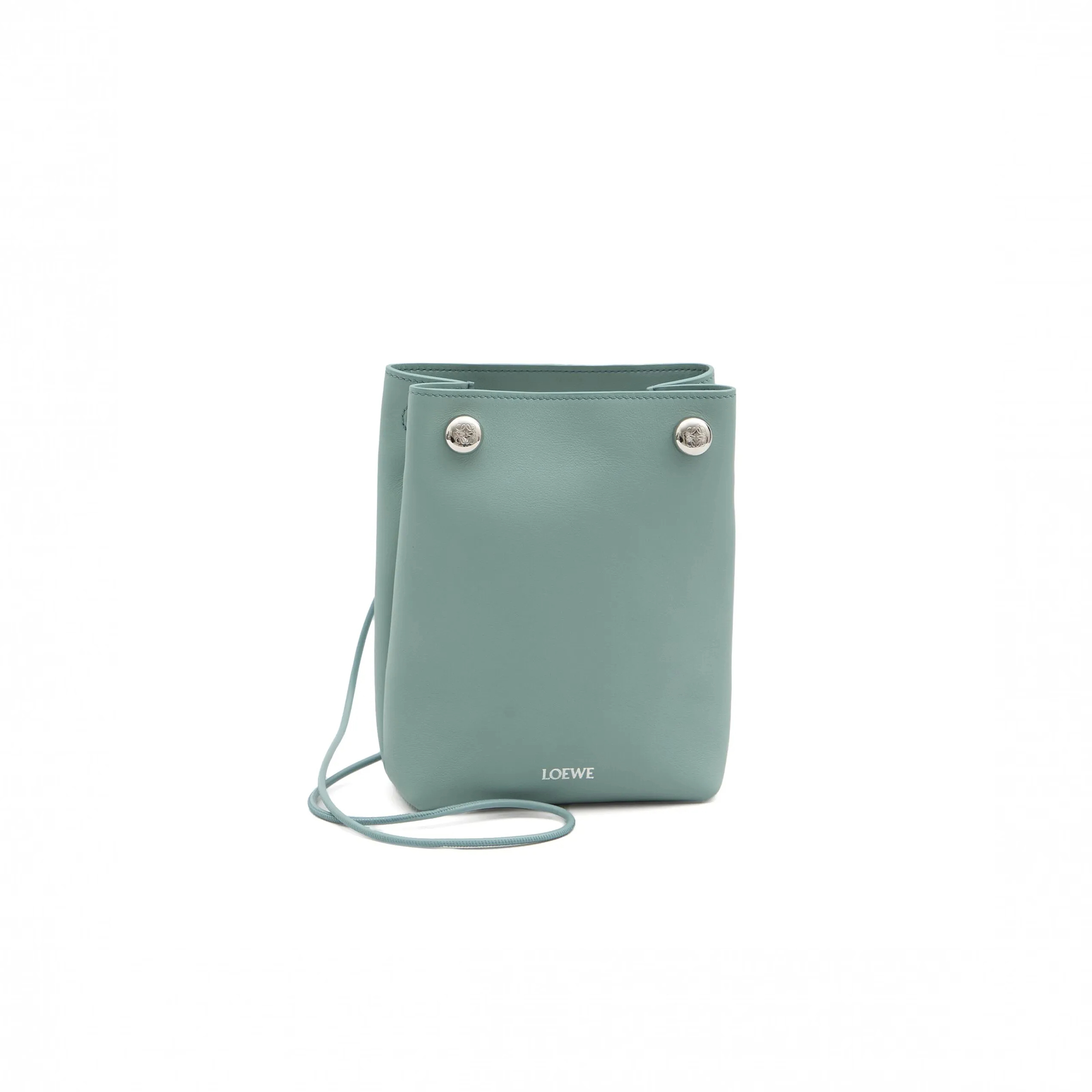 LOEWE PEBBLE POUCH IN SMOOTH CALFSKIN CANBSPPX01 (21.5*17*7cm)
